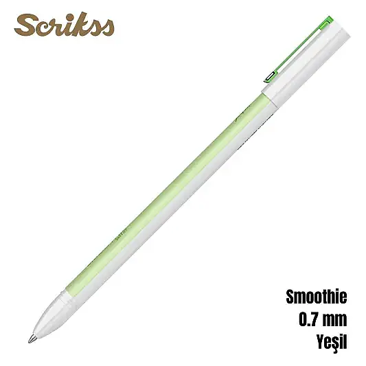 Scrikss Smoothie Jel Kalem 0.7 mm Yeşil - 8