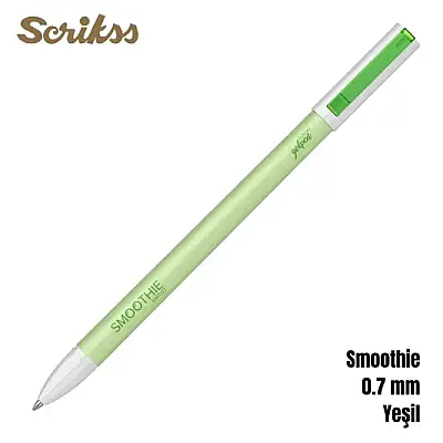 Scrikss Smoothie Jel Kalem 0.7 mm Yeşil - 9