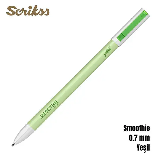 Scrikss Smoothie Jel Kalem 0.7 mm Yeşil - 9