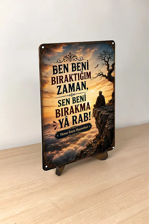 Sen Beni Bırakma MiniDekor Magnet Ayaklı 9×13,5 cm - 1