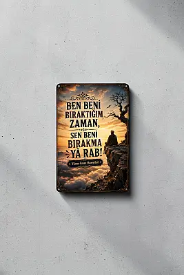 Sen Beni Bırakma MiniDekor Magnet Ayaklı 9×13,5 cm - Bemenda (1)