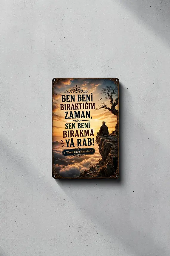 Sen Beni Bırakma MiniDekor Magnet Ayaklı 9×13,5 cm - 2