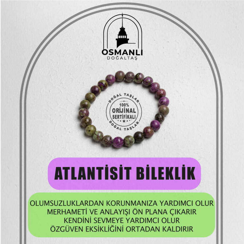 Sertifikalı Atlantisit Bileklik - 1
