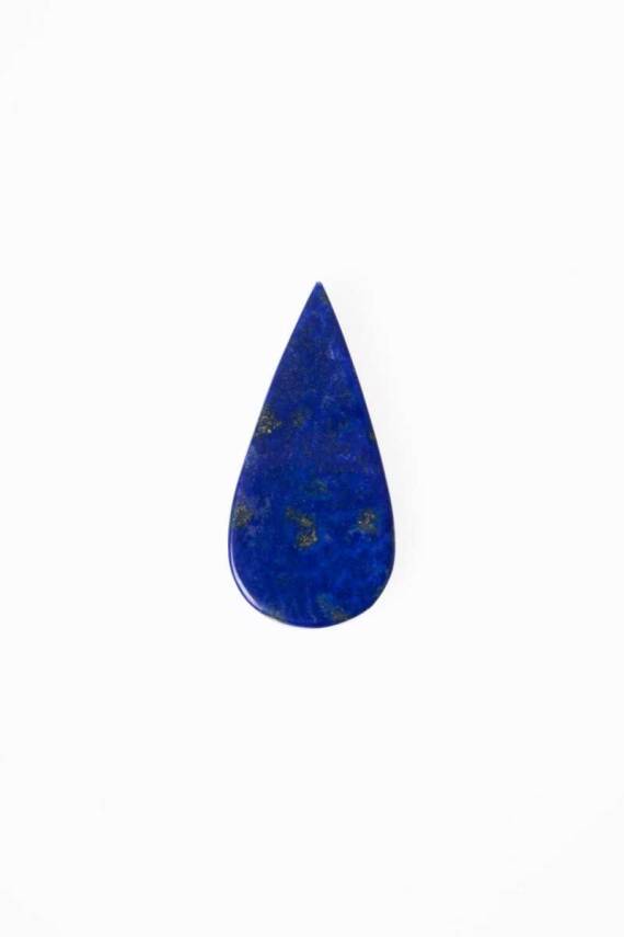 Sertifikalı Damla Lapis Lazuli Kabaşon (S.K315) - 2
