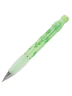 Serve Deep Doğa Desenli Kaktüs Figürlü Yeşil 0.7 mm Versatil Uçlu Kalem - Serve (1)
