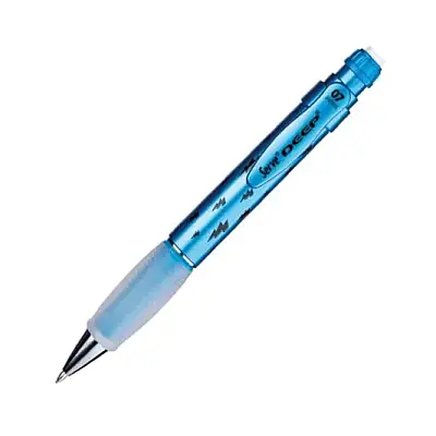 Serve Deep Metalik Serisi Şimşek Figürlü Metalik Mavi 0.7 mm Versatil Uçlu Kalem - Serve (1)