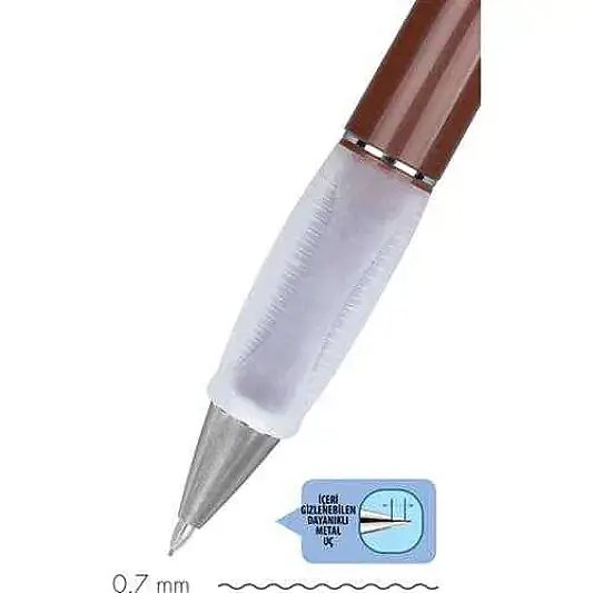 Serve Deep Toprak Serisi Kahverengi 0.7 mm Versatil Uçlu Kalem - 2