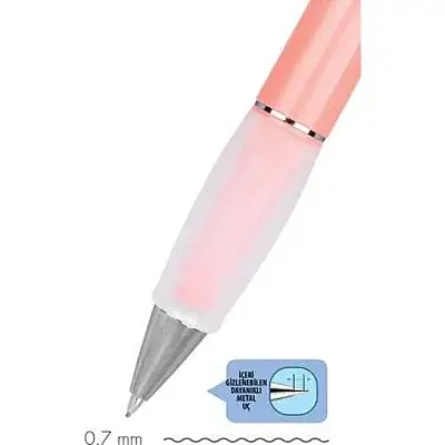 Serve Deep Toprak Serisi Mercan 0.7 mm Versatil Uçlu Kalem - 3