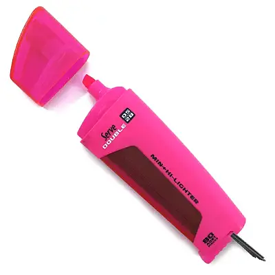 Serve Double Min Mor Fosforlu Kalem + 0.5 mm 2B Uç Tüplü - Serve (1)