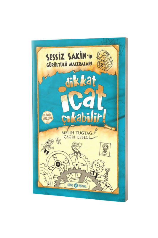 Sessiz Sakinin Gürültülü Maceraları Dikkat İcat Çıkabilir - Karton Kapak - 2