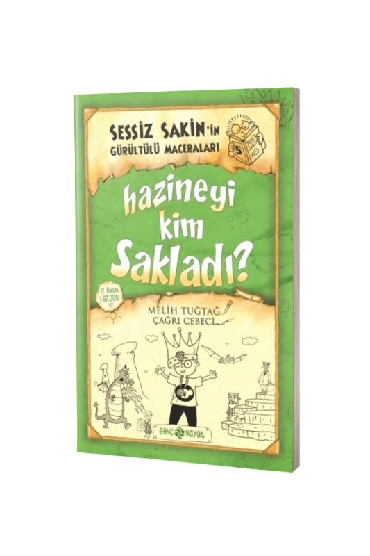 Sessiz Sakinin Gürültülü Maceraları Hazineyi Kim Sakladı - Karton Kapak - 2