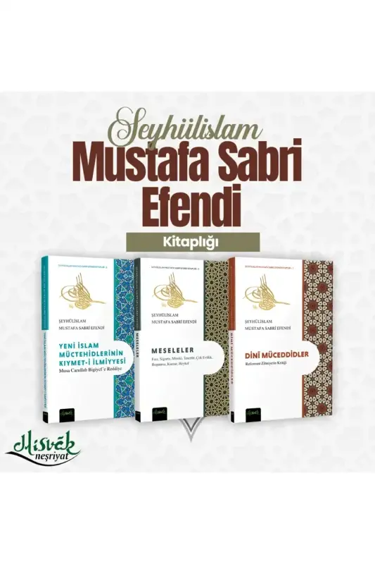 Şeyhülislam Mustafa Sabri Efendi Seti 3 Kitap - 2
