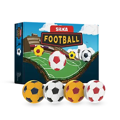 Silka Football Serisi Futbol Topu Desenli Silgi - Silka (1)