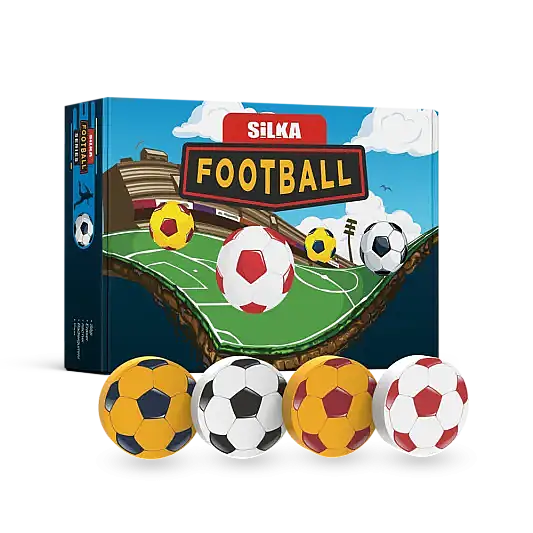 Silka Football Serisi Futbol Topu Desenli Silgi - 2