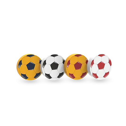 Silka Football Serisi Futbol Topu Desenli Silgi - 5