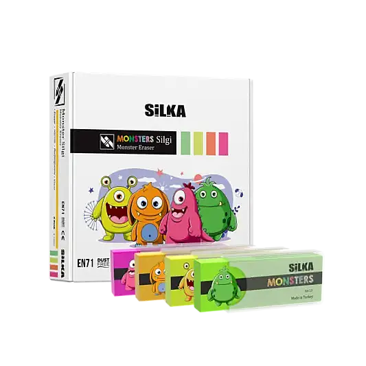 Silka Silgi Neon 4 Renk - 2