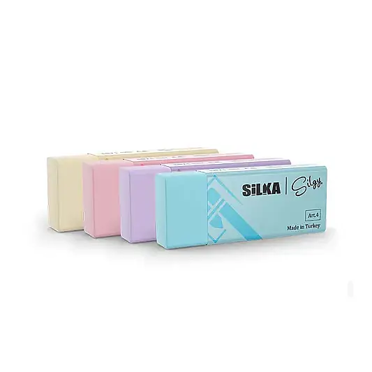Silka Silgi Pastel Renk - 1