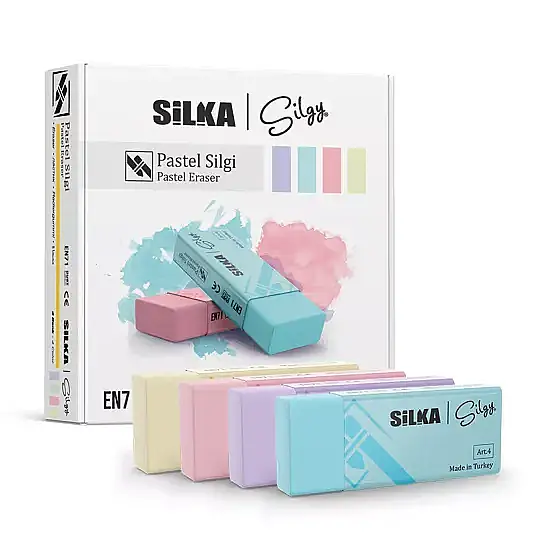 Silka Silgi Pastel Renk - 2