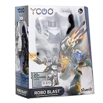 Silverlit Robo Blast Sesli Ve Işıklı Uzaktan Kumandalı Robot - 1