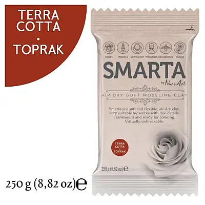 Smarta Modelleme Hamuru 250 Gr Toprak Rengi - Smarta (1)