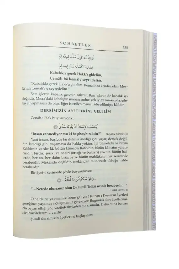Sohbetler 1. Cilt - Deri - 3