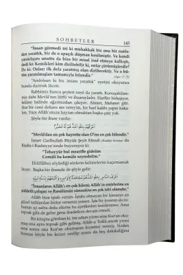 Sohbetler 2. Cilt - Özel Baskı Ciltli - Ahıska Yayınevi (1)