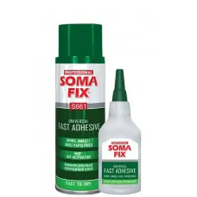 Somafix Genel Amaçlı Hızlı Yapıştırıcı Set 100 ml + 25 gr - 1