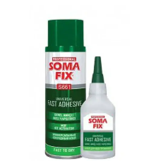 Somafix Genel Amaçlı Hızlı Yapıştırıcı Set 100 ml + 25 gr - 1