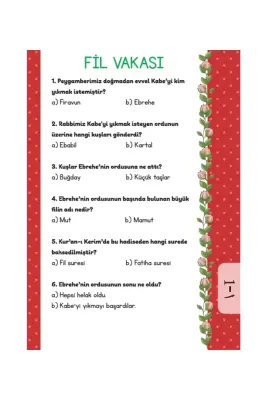 Sorularla Peygamberimi Tanıyorum - Lam Cim Eğitim (1)