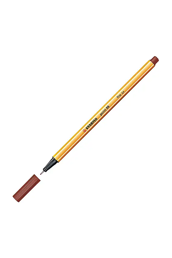Stabilo 88 Point Keçe Uçlu Kalem Kiremit - 1