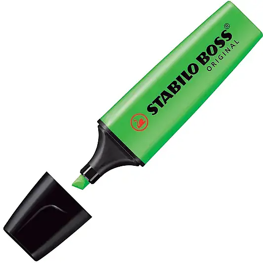 Stabilo Boss Original Fosforlu Kalem Yeşil - 1