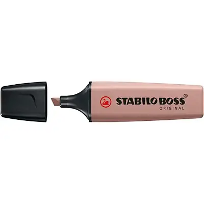 Stabilo Boss Original Nature Fosforlu Kalem Kahverengi - 1