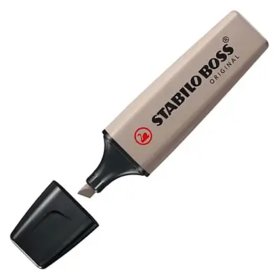 Stabilo Boss Original Nature Fosforlu Kalem Koyu Gri - Stabilo (1)