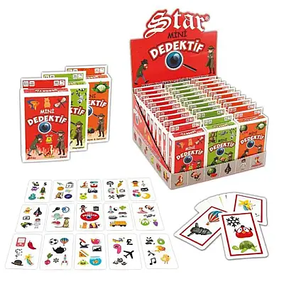 Star Mini Dedektif Oyun Kartları - Star (1)