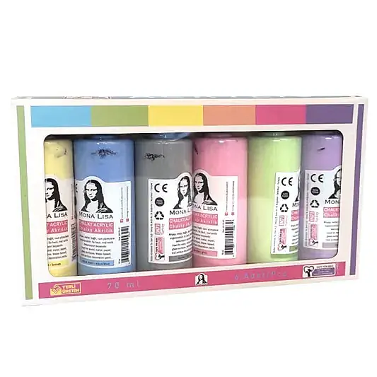 Südor Akrilik Boya Chalky Seti 70 ml 6 Lı - 1