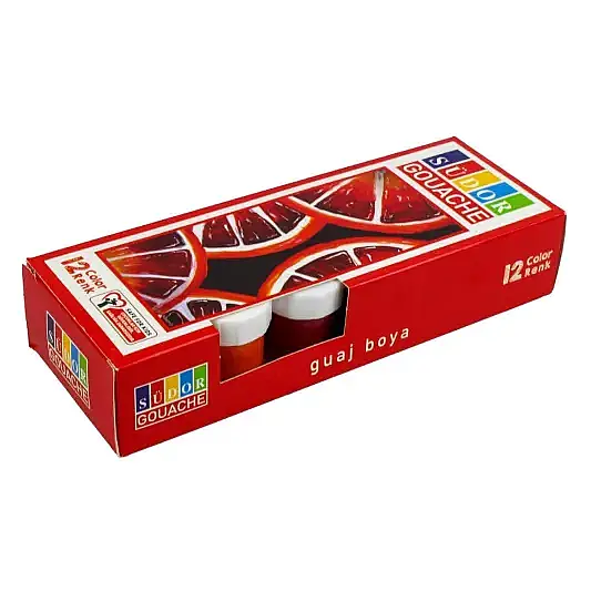 Südor Guaj Boya Set 12 Renk 20 ml - 6