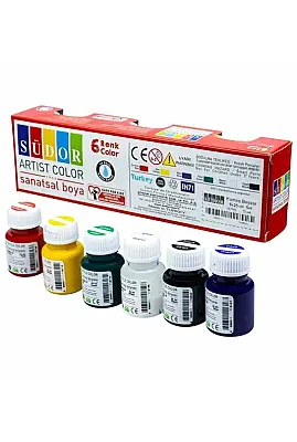 Südor Kumaş Boyası Set 6 Renk 25 ml - 5