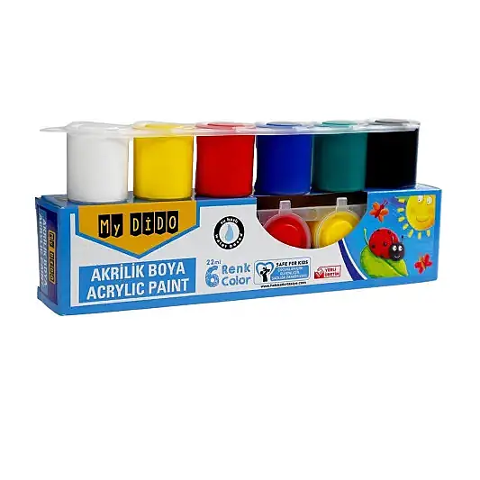 Südor My Dido Akrilik Boya Set 6 Renk 22 ml - 2
