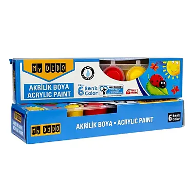 Südor My Dido Akrilik Boya Set 6 Renk 22 ml - 3