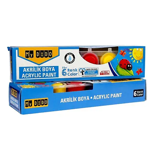 Südor My Dido Akrilik Boya Set 6 Renk 22 ml - 3