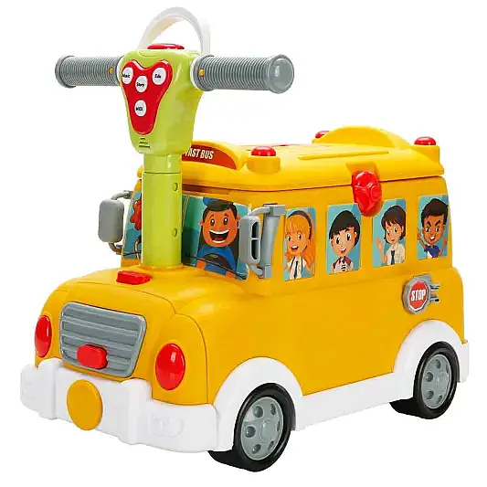 Sunman School Bus Shop Binilebilen 34 Parçalı Sesli Işıklı Set - 2