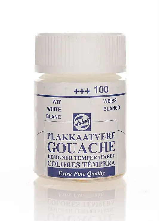 Talens 61002 Guaj Boya 16 ml White Beyaz - 2