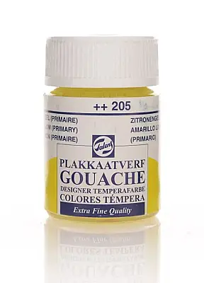 Talens 62052 Guaj Boya 16 ml Lemon Yellow Limon Sarısı - 1