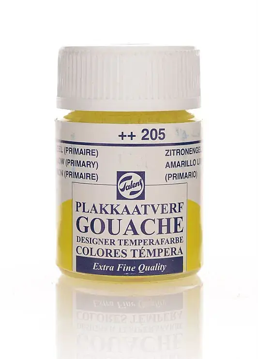 Talens 62052 Guaj Boya 16 ml Lemon Yellow Limon Sarısı - 2