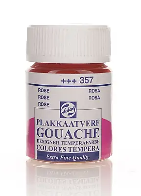Talens 63572 Guaj Boya 16 ml Rose Gül Rengi - 1