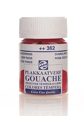 Talens 63622 Guaj Boya 16 ml Deep Rose Koyu Gül - 1
