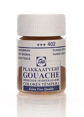 Talens 64022 Guaj Boya 16 ml Deep Brown Koyu Kahverengi - Talens (1)