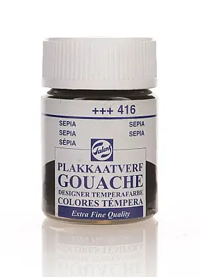 Talens 64162 Guaj Boya 16 ml Sepia Sepya - 1
