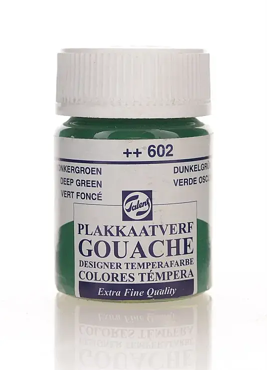 Talens 66022 Guaj Boya 16 ml Deep Green Koyu Yeşil - 2