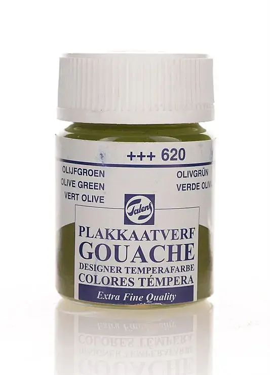 Talens 66202 Guaj Boya 16 ml Olive Green Zeytin Yeşili - 2